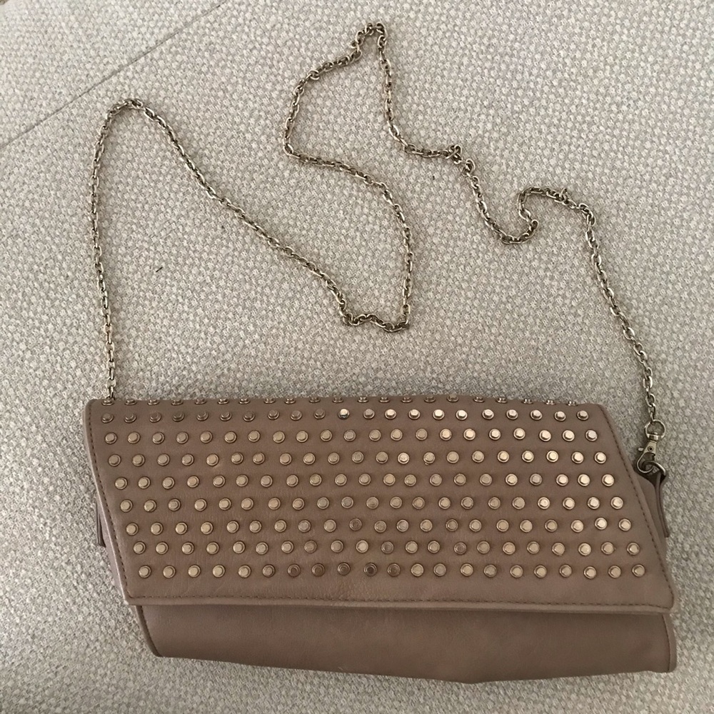 Urban Expressions Crossbody Bag with Gold Detail